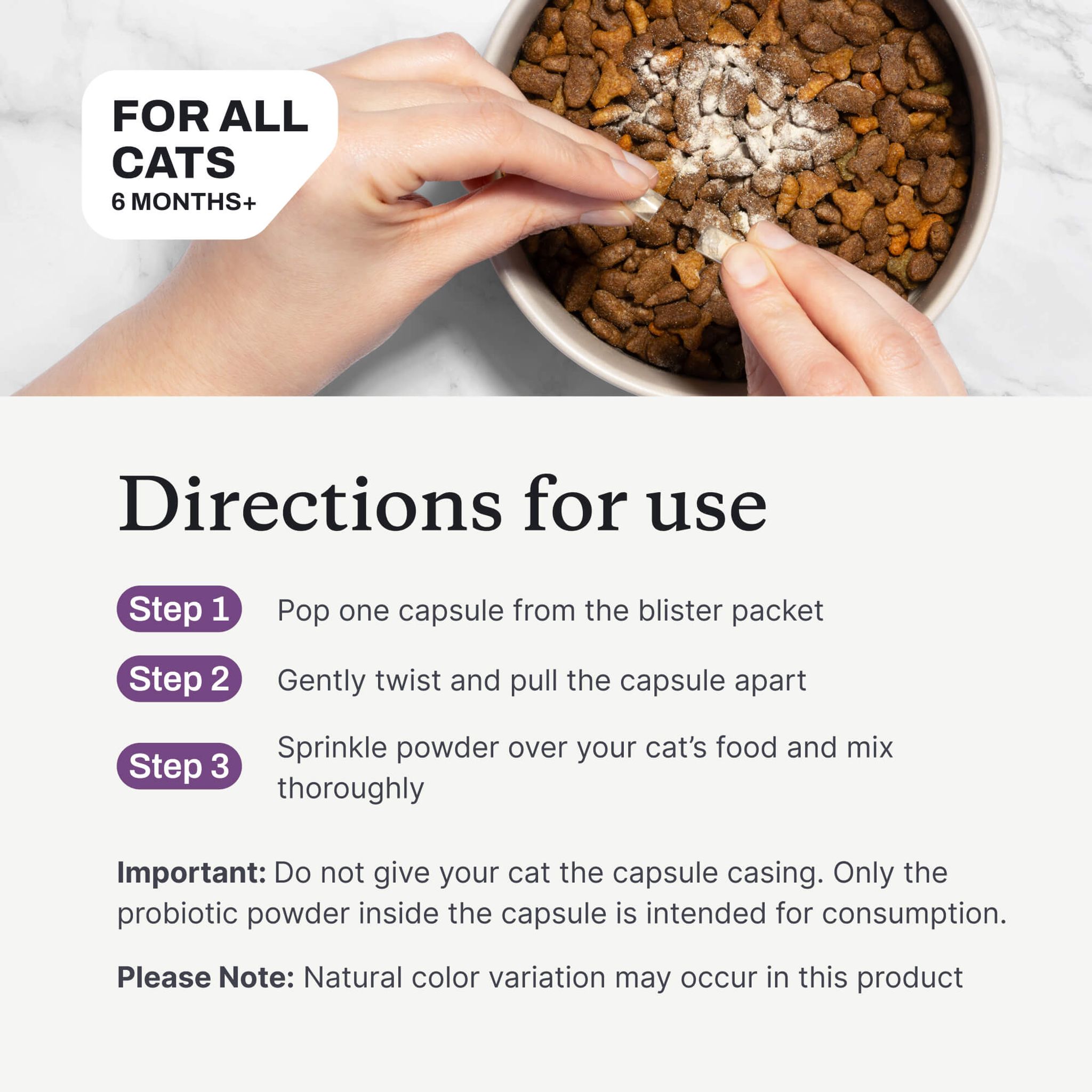 Picture of PetLabCo. Probiotics for Cats – Digestive & Gut Health Support