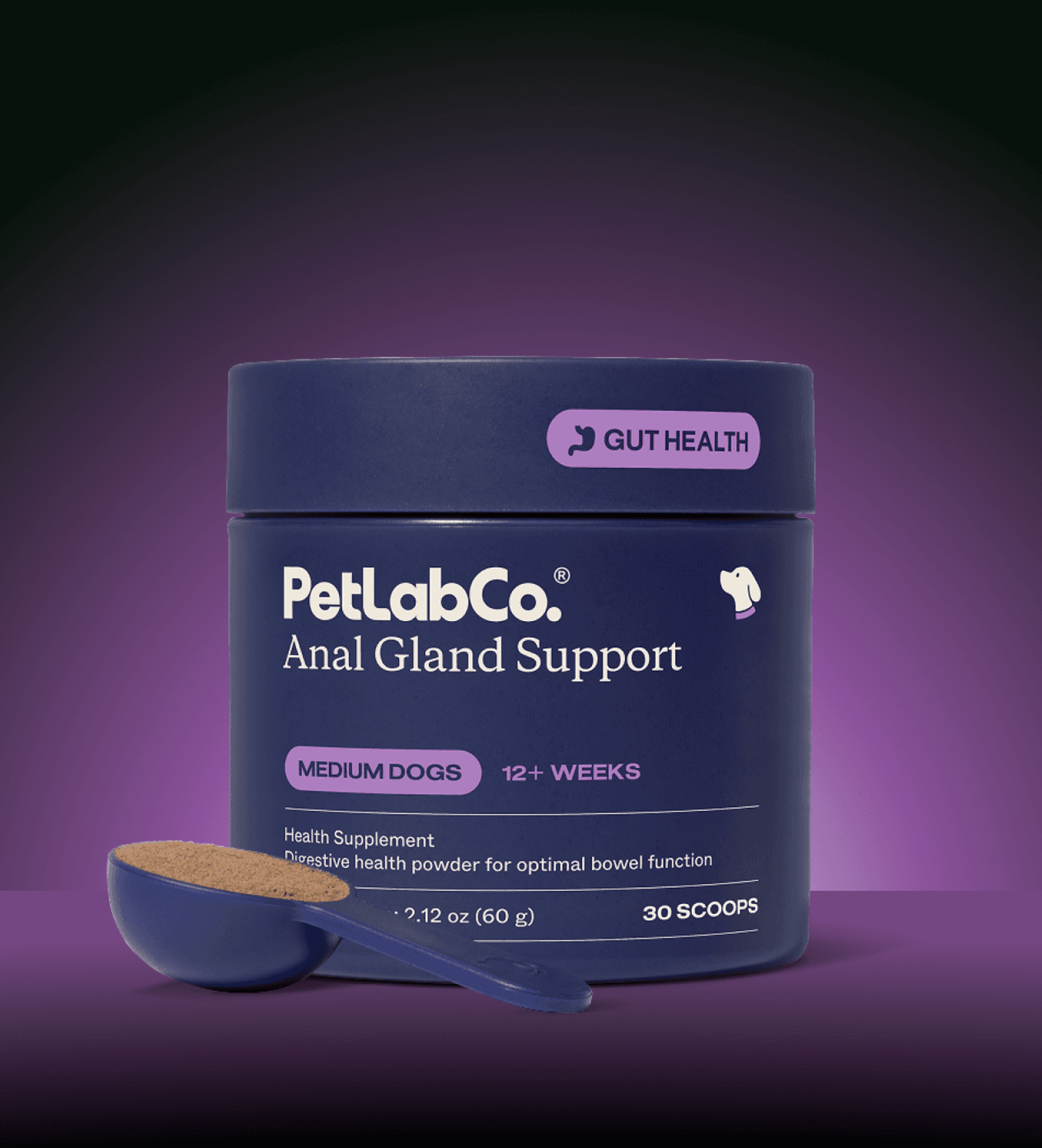 Dog Anal Gland Supplement - Powder Formula