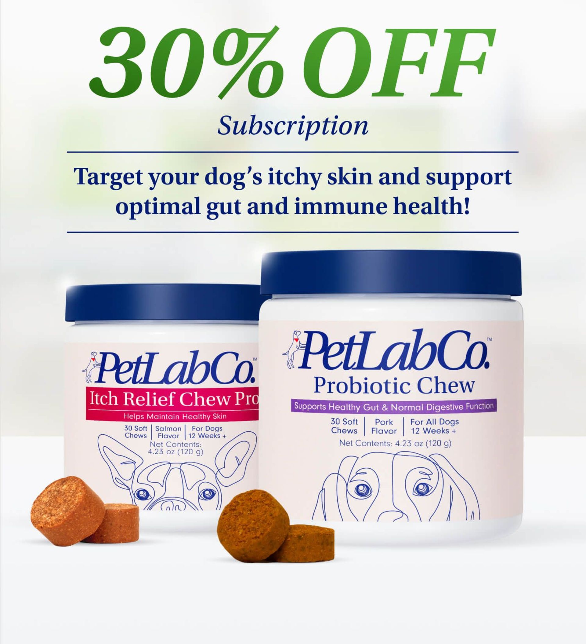 Dog Itchy Skin Bundle Probiotic Itch Relief Pro Supplements dog-itchy-skin-bundle-probiotic-itch-relief-pro-supplements