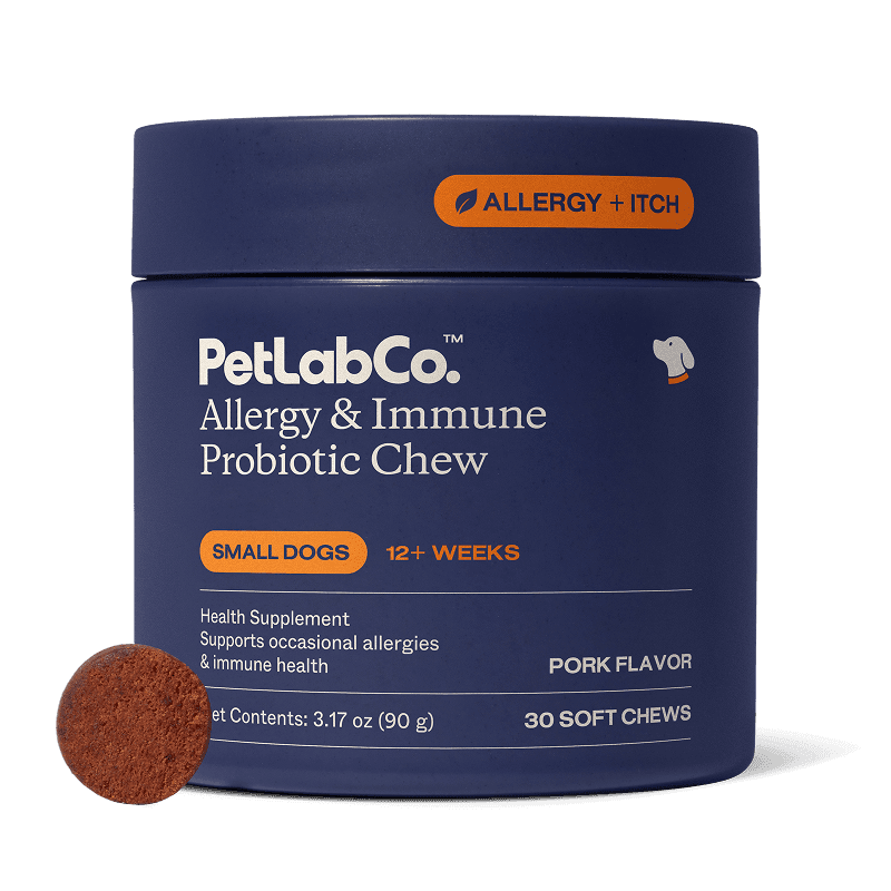 PetLabCo. Allergy & Immune Chews – Dog Probiotics for Seasonal Allergies - Case Report For Natural Dog Food With Probiotics And Skin Allergy