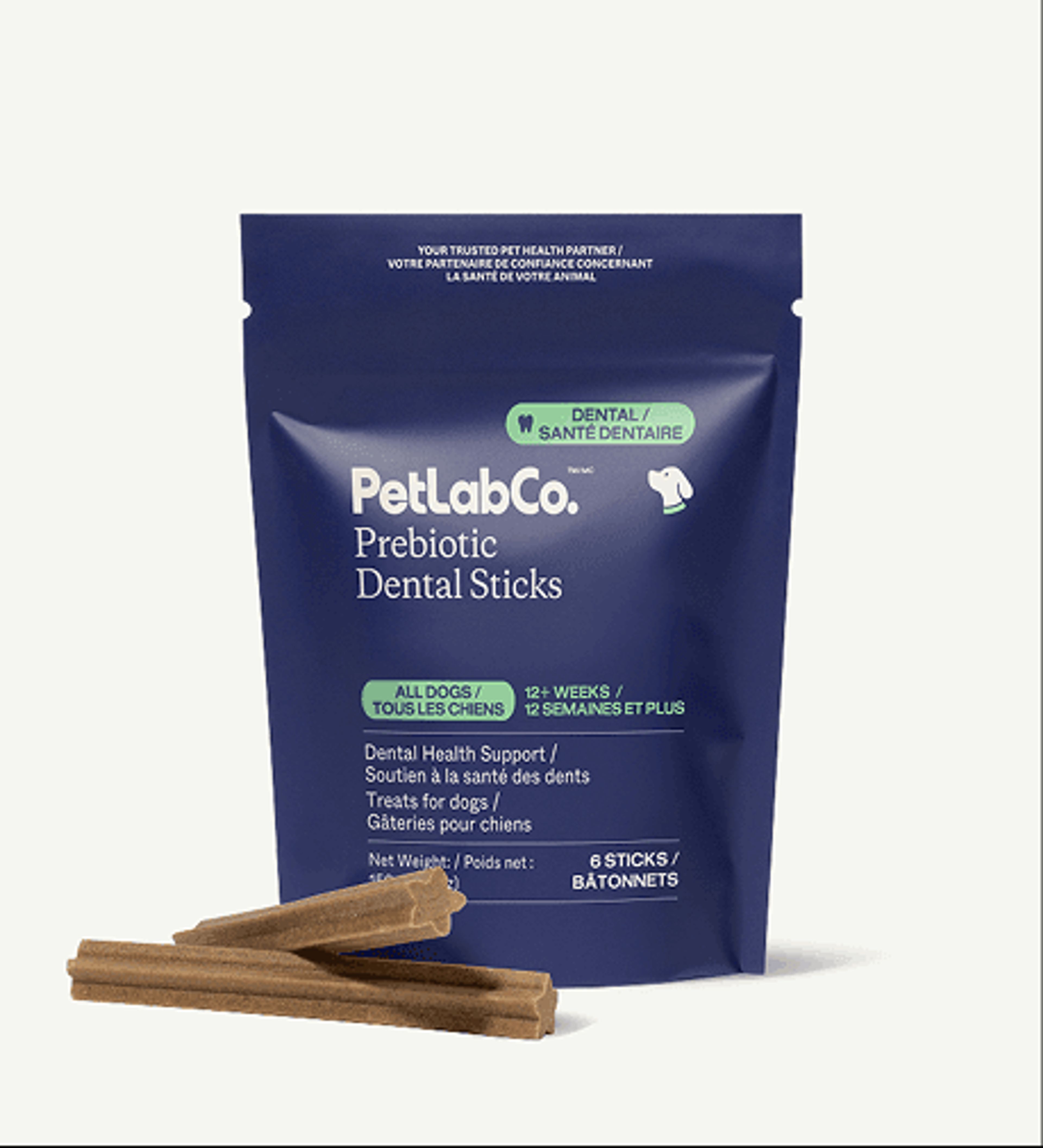 Bâtonnets dentaires prébiotiques