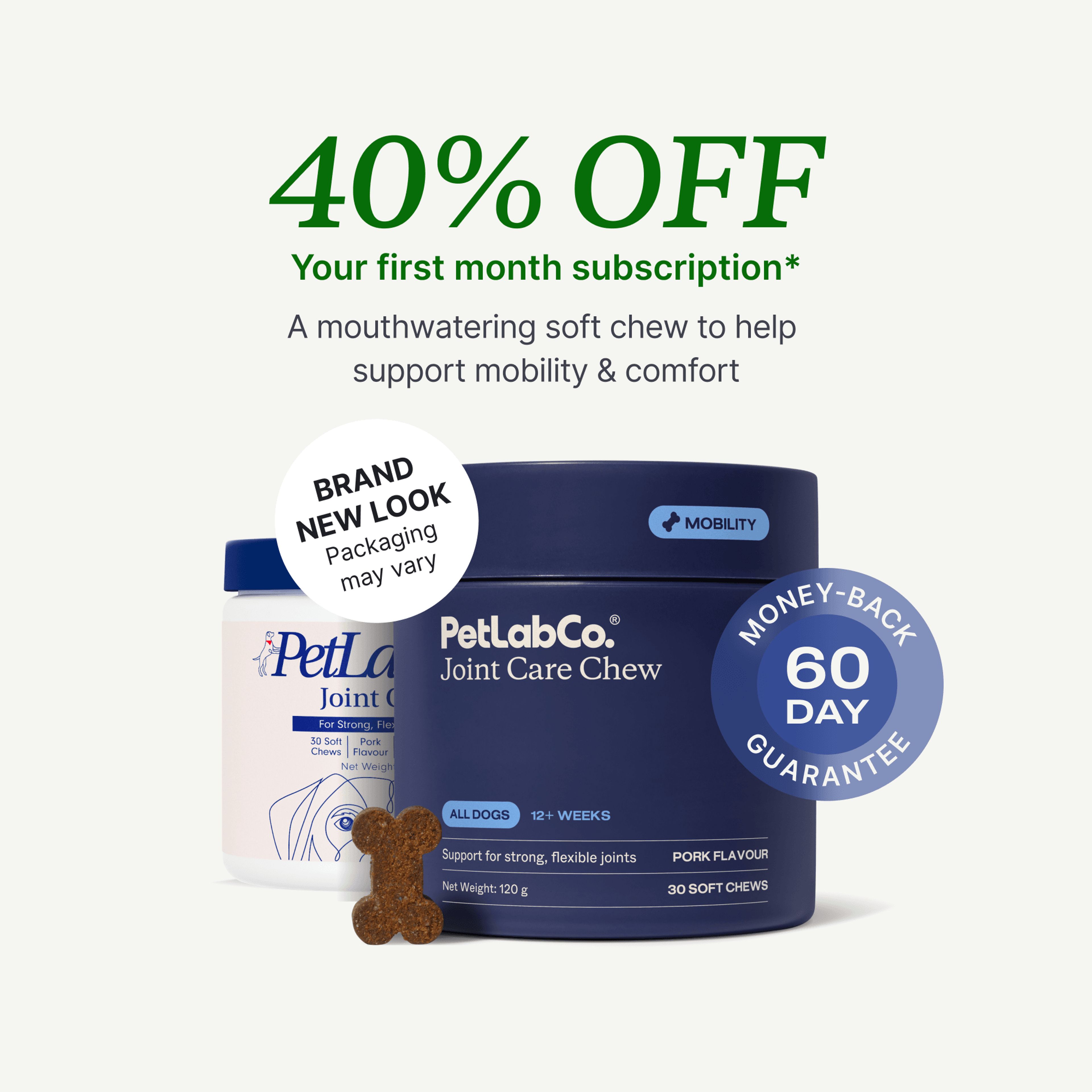 Petlab Co. Joint Supplement for Dogs product image with subscription offer